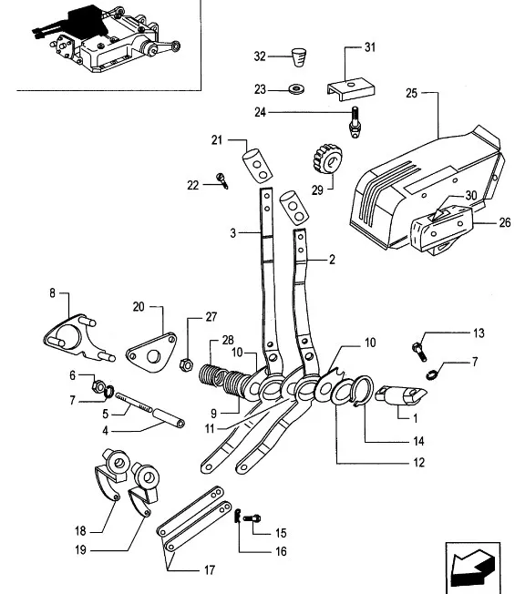 5094537 - рычаг